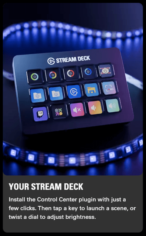 Lightstrip Por mit Stream Deck